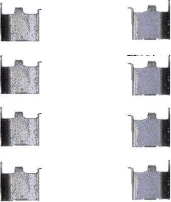 TEXTAR TEXTAR (82029900) 1x Accessory Kit, disc brake pad 
