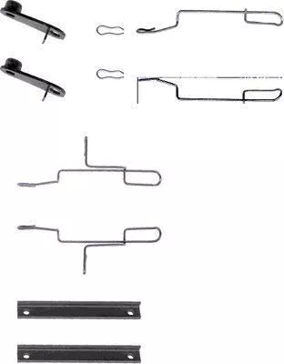 TEXTAR TEXTAR (82030400) 1x Accessory Kit, disc brake pad 