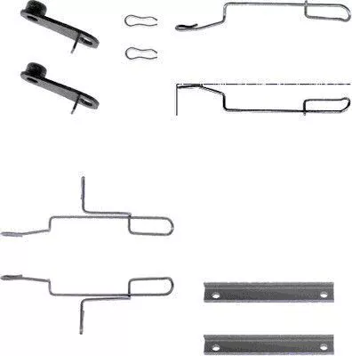 TEXTAR TEXTAR 82032200 1x Accessory Kit, disc brake pad 