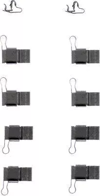 1x Accessory Kit, disc brake pad