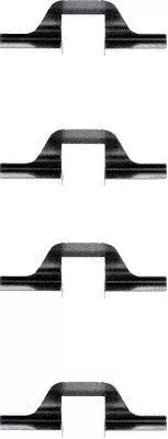 TEXTAR TEXTAR 82033000 1x Accessory Kit, disc brake pad 