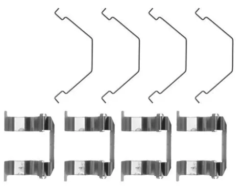 TEXTAR TEXTAR (82039400) 1x Accessory Kit, disc brake pad 