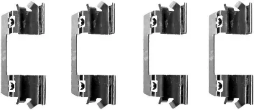 TEXTAR TEXTAR (82039900) 1x Accessory Kit, disc brake pad 
