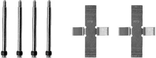TEXTAR TEXTAR 82046000 1x Accessory Kit, disc brake pad 