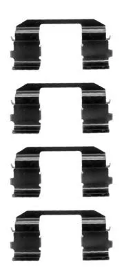 TEXTAR TEXTAR 82050400 1x Accessory Kit, disc brake pad 
