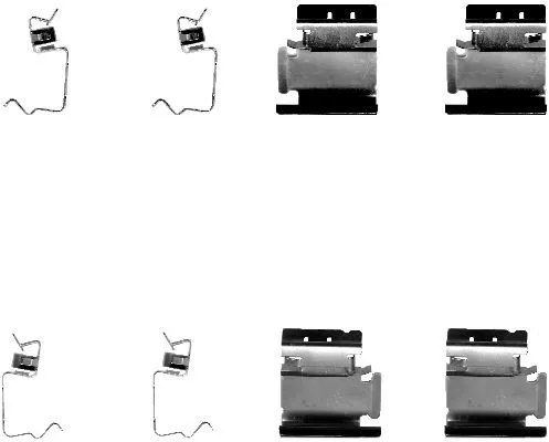 TEXTAR TEXTAR 82054200 1x Accessory Kit, disc brake pad 