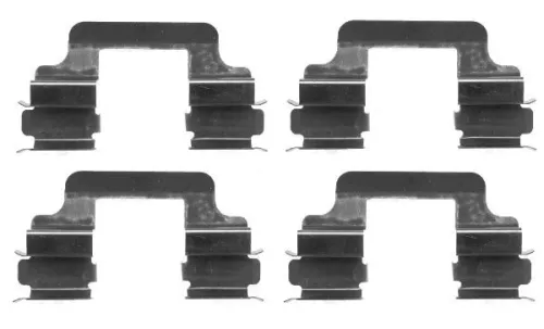 TEXTAR TEXTAR 82054900 1x Accessory Kit, disc brake pad 