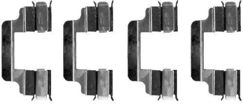 TEXTAR TEXTAR 82055400 1x Accessory Kit, disc brake pad 