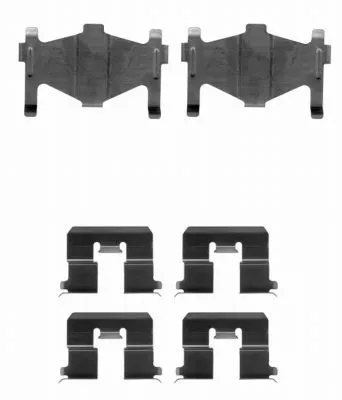 TEXTAR TEXTAR 82057900 1x Accessory Kit, disc brake pad 