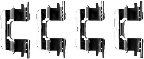 1x Accessory Kit, disc brake pad
