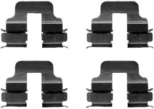 TEXTAR TEXTAR 82060300 1x Accessory Kit, disc brake pad 