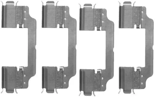1x Accessory Kit, disc brake pad