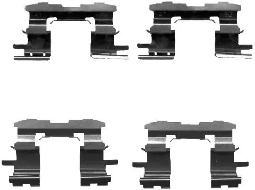 TEXTAR TEXTAR 82075300 1x Accessory Kit, disc brake pad 