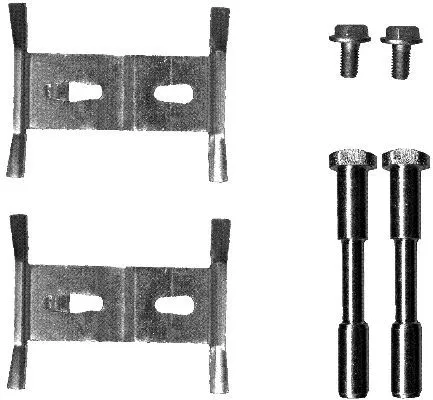 TEXTAR TEXTAR 82076500 1x Accessory Kit, disc brake pad 