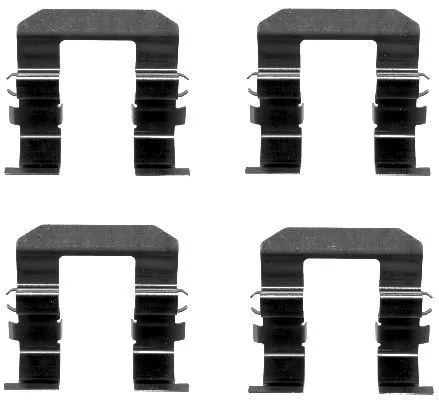 TEXTAR TEXTAR 82077200 1x Accessory Kit, disc brake pad 
