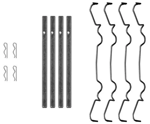 TEXTAR TEXTAR 82079101 1x Accessory Kit, disc brake pad 
