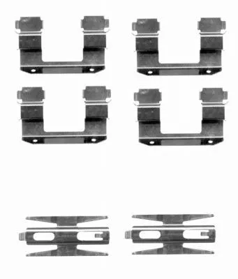 TEXTAR TEXTAR 82500300 1x Accessory Kit, disc brake pad 