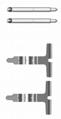 TEXTAR TEXTAR (82501900) 1x Accessory Kit, disc brake pad 