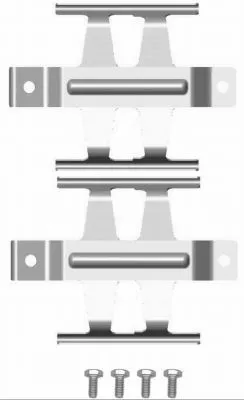 TEXTAR TEXTAR (82502200) 1x Accessory Kit, disc brake pad 