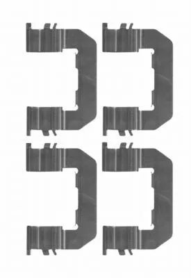 TEXTAR TEXTAR (82502800) 1x Accessory Kit, disc brake pad 