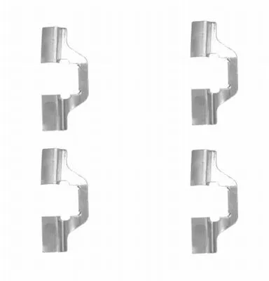 1x Accessory Kit, disc brake pad