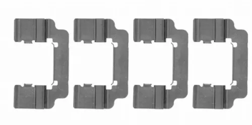 1x Accessory Kit, disc brake pad