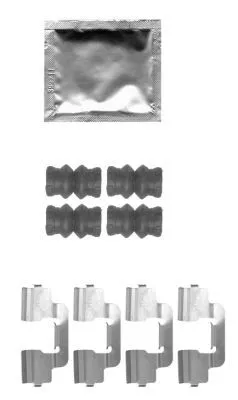 TEXTAR TEXTAR (82504400) 1x Accessory Kit, disc brake pad 