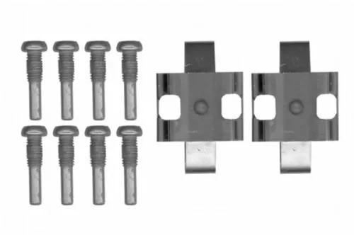1x Accessory Kit, disc brake pad