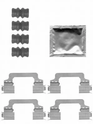 TEXTAR TEXTAR 82505400 1x Accessory Kit, disc brake pad 