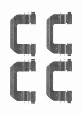TEXTAR TEXTAR 82505600 1x Accessory Kit, disc brake pad 