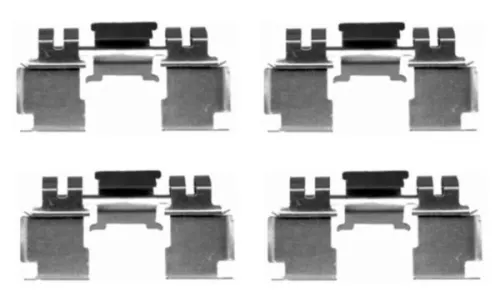 TEXTAR TEXTAR 82506400 1x Accessory Kit, disc brake pad 