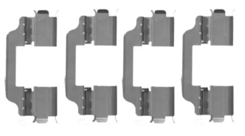 TEXTAR TEXTAR (82506500) 1x Accessory Kit, disc brake pad 