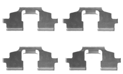 TEXTAR TEXTAR (82506900) 1x Accessory Kit, disc brake pad 