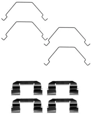 TEXTAR TEXTAR 82507000 1x Accessory Kit, disc brake pad 