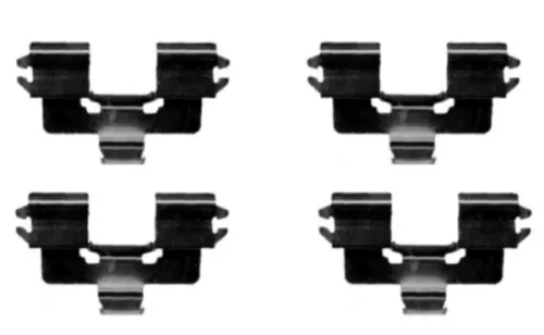 TEXTAR TEXTAR 82507200 1x Accessory Kit, disc brake pad 