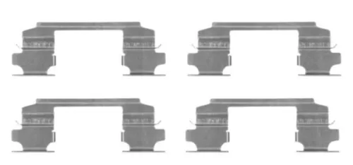 1x Accessory Kit, disc brake pad