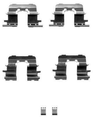 TEXTAR TEXTAR 82508300 1x Accessory Kit, disc brake pad 