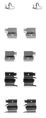 1x Accessory Kit, disc brake pad