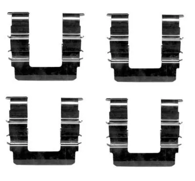 TEXTAR TEXTAR 82510400 1x Accessory Kit, disc brake pad 
