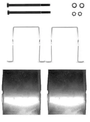 TEXTAR TEXTAR 82510600 1x Accessory Kit, disc brake pad 