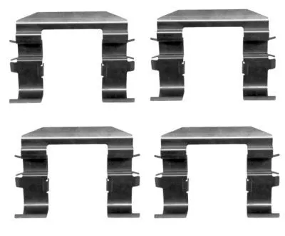 TEXTAR TEXTAR (82510900) 1x Accessory Kit, disc brake pad 