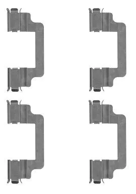 TEXTAR TEXTAR 82513300 1x Accessory Kit, disc brake pad 