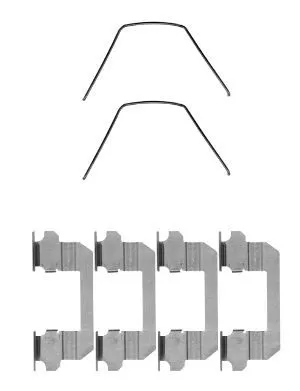 TEXTAR TEXTAR (82513800) 1x Accessory Kit, disc brake pad 
