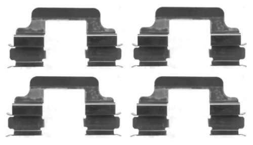 TEXTAR TEXTAR 82515000 1x Accessory Kit, disc brake pad 