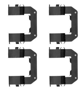 1x Accessory Kit, disc brake pad
