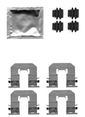 1x Accessory Kit, disc brake pad