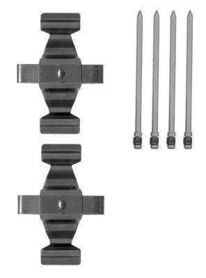 1x Accessory Kit, disc brake pad