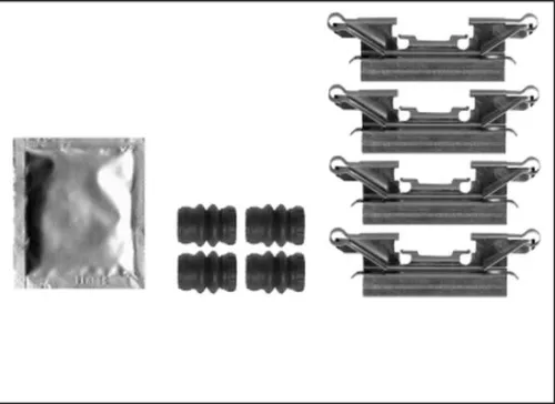 1x Accessory Kit, disc brake pad
