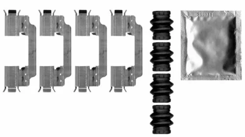 TEXTAR TEXTAR 82541700 1x Accessory Kit, disc brake pad 