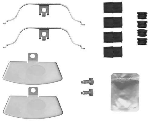 TEXTAR TEXTAR (82541800) 1x Accessory Kit, brake caliper 
